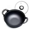 Cast Iron Multi-Function Stew & Frying Pot, Non-Stick, Double Ear Design