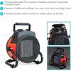 Portable Ceramic Electric Space Heater Thermostat Air Warmer Radiator Room Fast Heat Auto Shut-Off Safety Feature 2000W 3000W