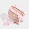 Popular High-end Elegant Handbag Small Bag New Floral Niche Design Box Messenger Women's Bag Bag
