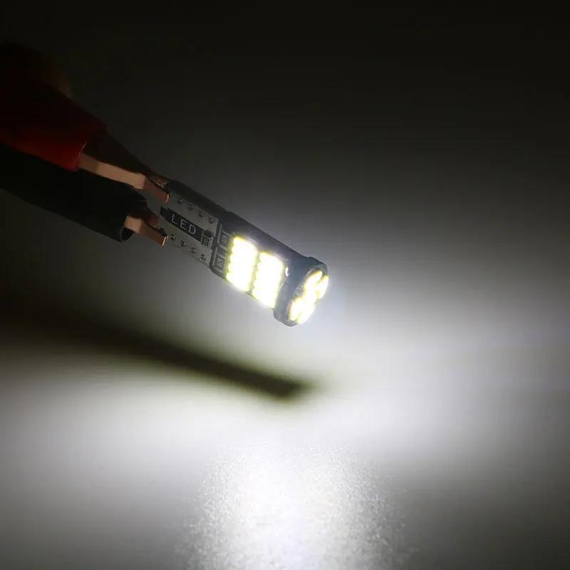 2/4/6/10PCS T10 W5W Led Bulbs 26SMD 4014 Chips 194 501 Canbus White Signal Lamp Car Interior Dome Reading Clearance Lights 12V
