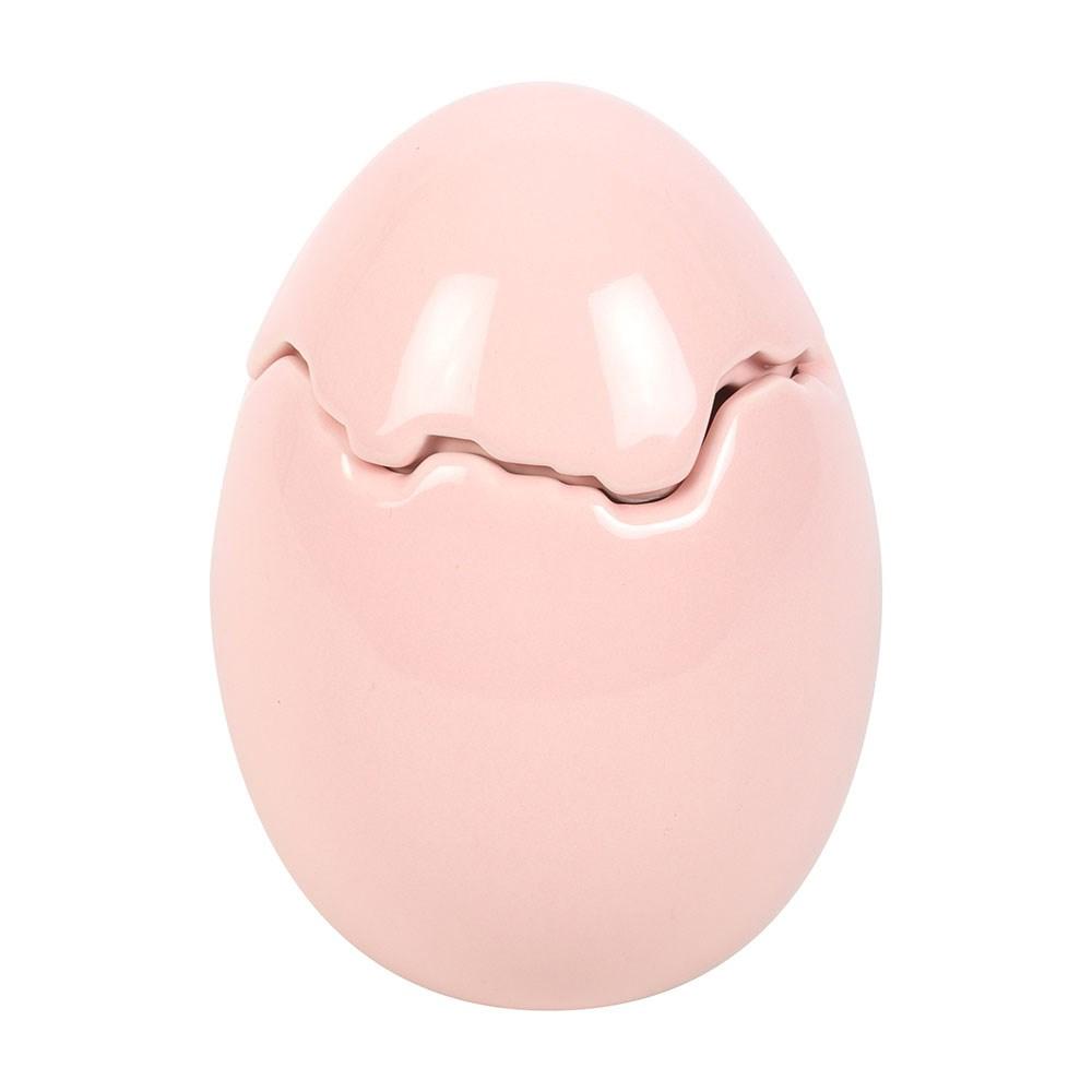 Something Different Wild Strawberry & Poppy Egg Shaped Scented Candle