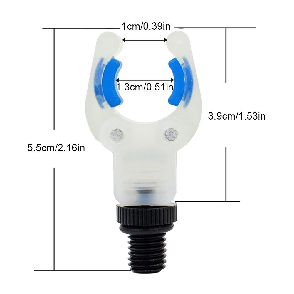 Fish Rod Rest Gripper Head U Shape Fish Rod Support Stand Heads Portable for Holder Clips Keep Fishing Rod