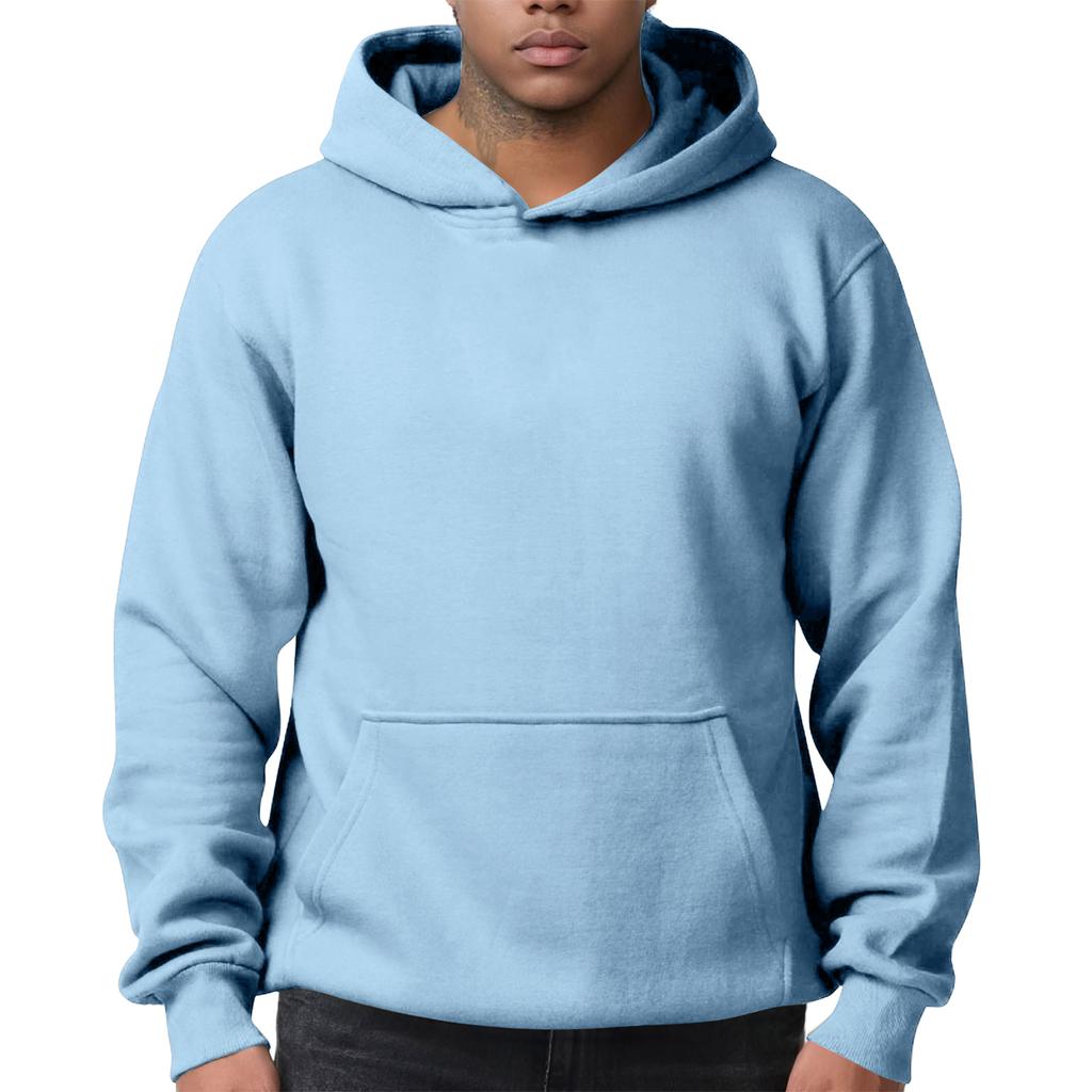 Men's Fleece Hoodie Casual Long Sleeve Sweatshirt