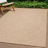 VidaXL ZIZUR Rug 200x200 Cm Jute Look Indoor and Outdoor, Outdoor Rug, Floor Mat, Indoor Rug, 4006163