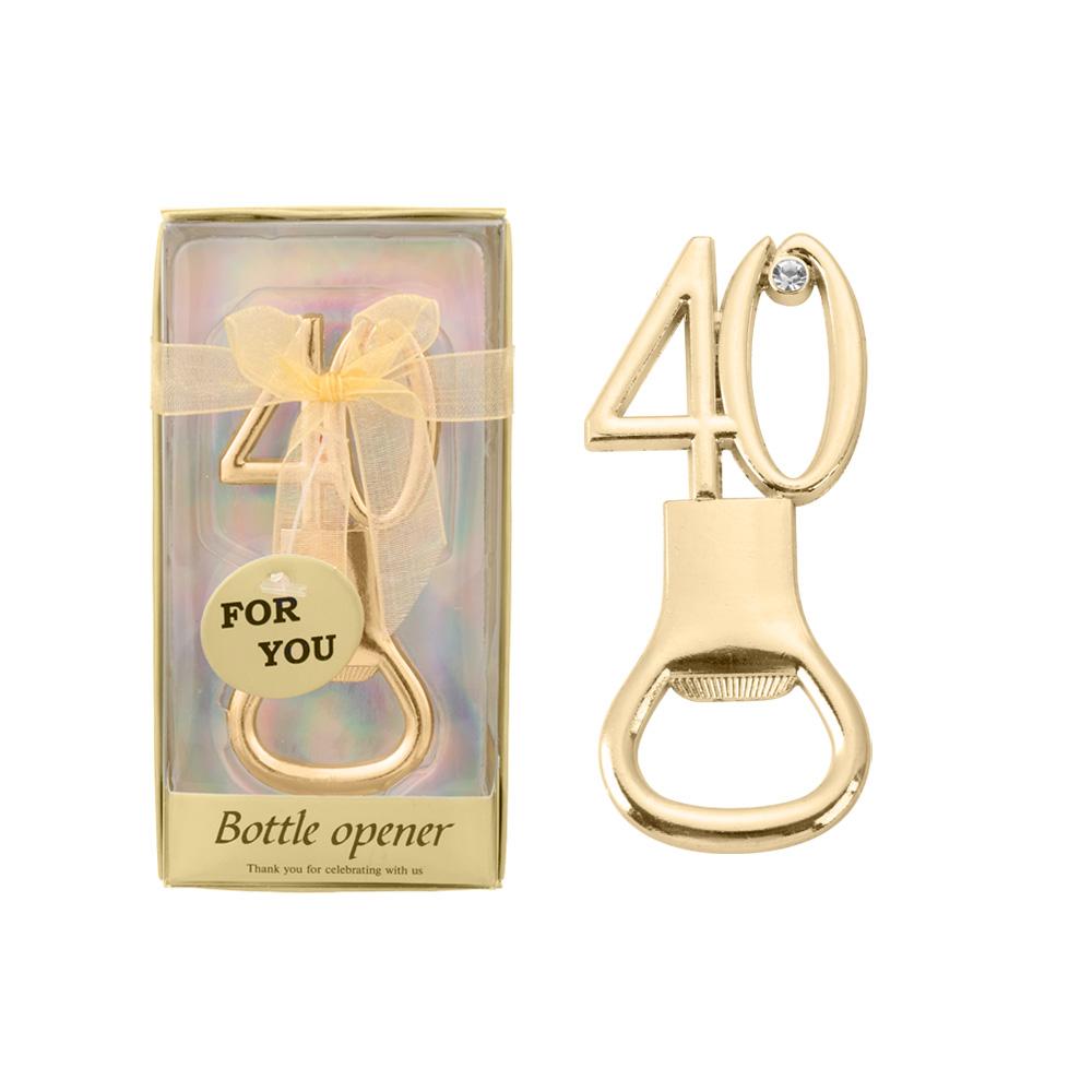 

Party Supplies Guest Return Gifts Anniversary Beer Opener Bottle Openers Bar Tool Age Birthday 40th