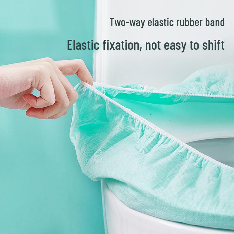 10-Pack Portable Non-Woven Disposable Travel Toilet Seat Covers
