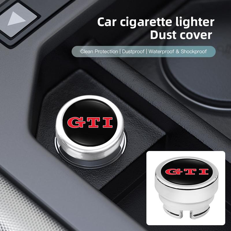 Car Cigarette Lighter Dust Cap Power Port Dustproof Cover Plug Tire Valve For VW Golf Tiguan Jetta Passat Polo Touran GTI Caddy