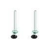 Glass Ear Stretching Set Ncludes 1.6 7mm/7.5 12mm Plugs with O Rings Single Flare Gauge Expander Piercing Jewelry