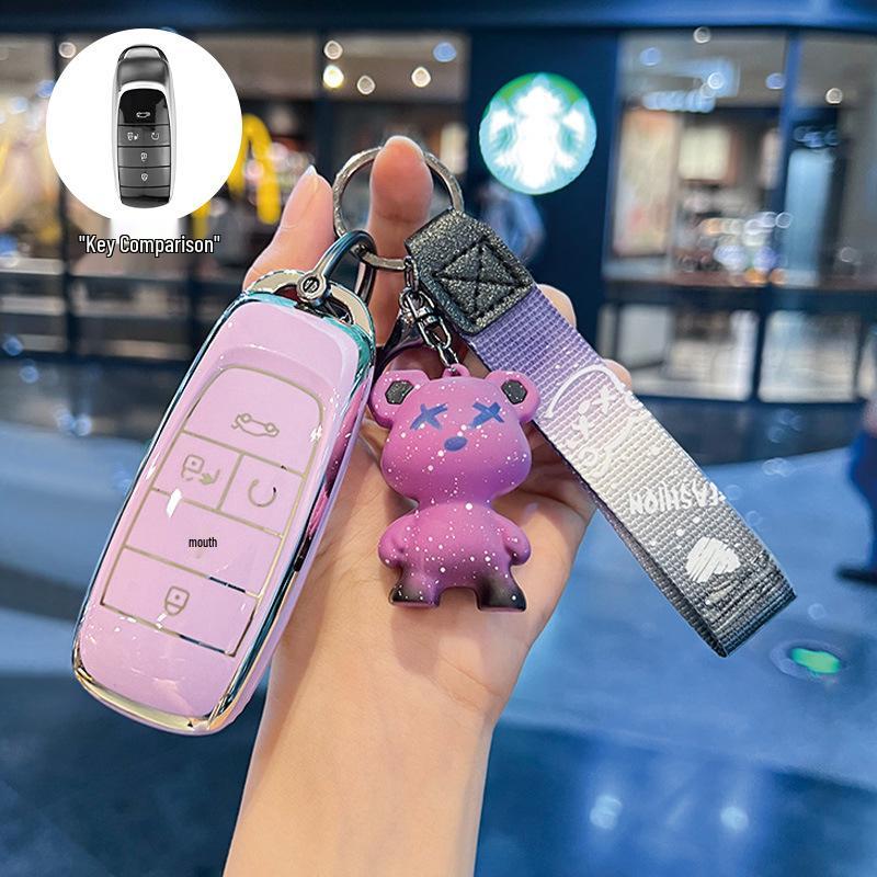 Key Case for GAC AION Y/S/Xuan 580/Mei 630 LX PLUS V Buckle Shell