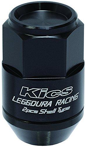 KYO-EI LEGGDURA RACING Shell Type Lock & Nut Set (CL35) M12 x P1.5 Black CL35-11K Thread Pitch M12 x P1.5