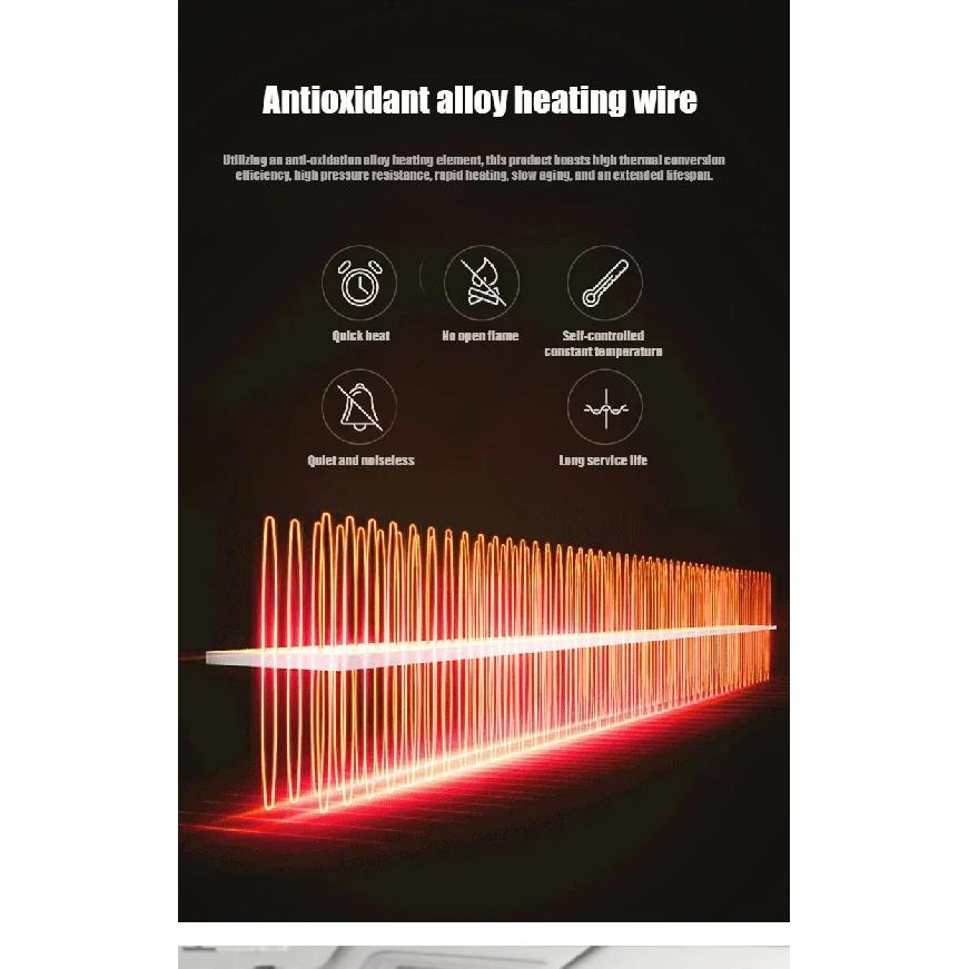 Calefactor Descongelador Antivaho Automático Parabrisas Calentamiento Rápido Portátil Calentador de Coche Nuevo 2025 12V 24V