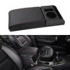 Universal Center Console Armrest Cushion for Vehicle SUV Auto Breathable Pad Seat Elbow Support with Storage Compartment