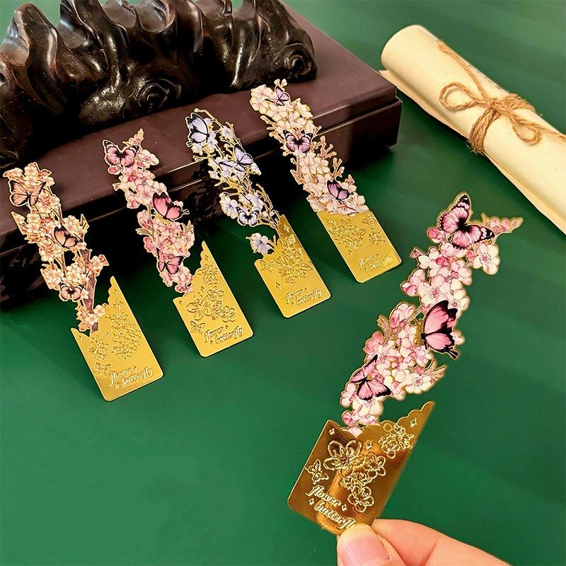 Tassel Bookmark High-Quality Hollow Metal Bookmark Butterfly Bookmark Antioxidant For Students Gifting Teachers