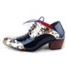 Luxury Height Increasing Patent Leather Oxfords Shoes Men Skull Pattern Party Wedding Shoes Thick Heel Men's Dress Shoes