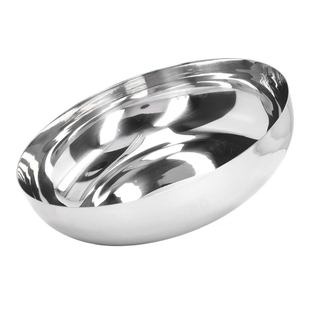 304 Stainless Steel Bowl Easy Clean Space Saving Storage Stylish Appearance Serving Bowl for