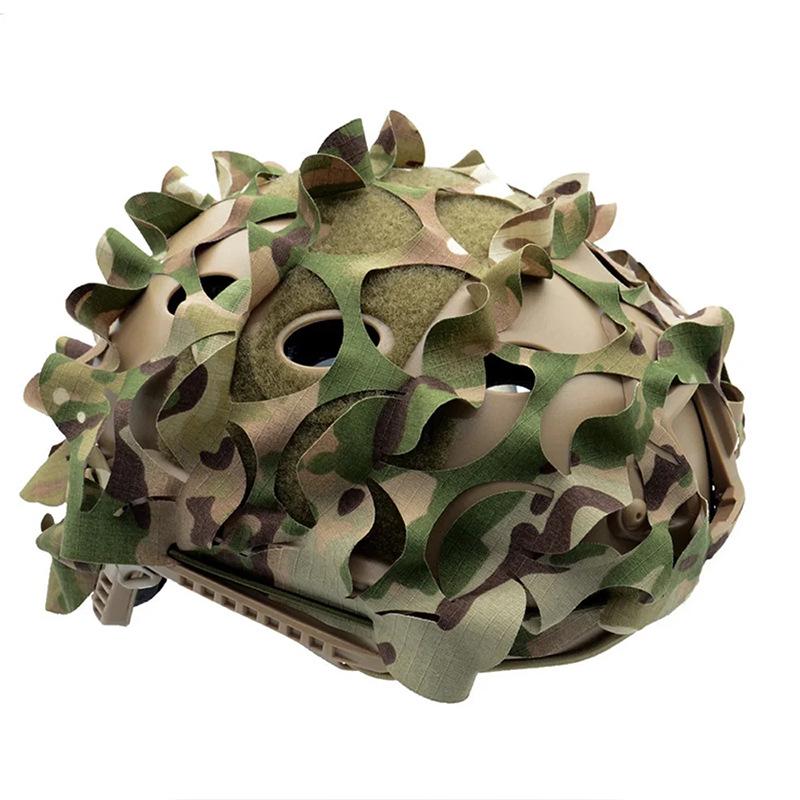 3D Tactical Helmet Camouflage Cover for Military Airsoft Games