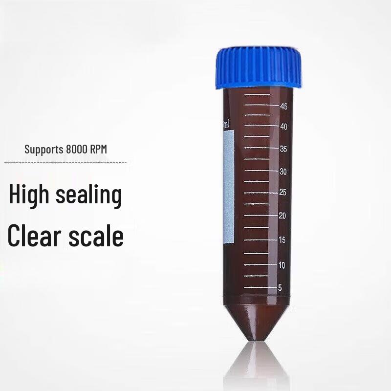 Aokewen 50mL Plastic Centrifuge Tubes, Screw Cap