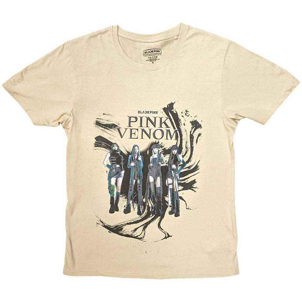 BlackPink Pink Venom Oil Stroke T-Shirt Neutral New Unisex T-Shirt S