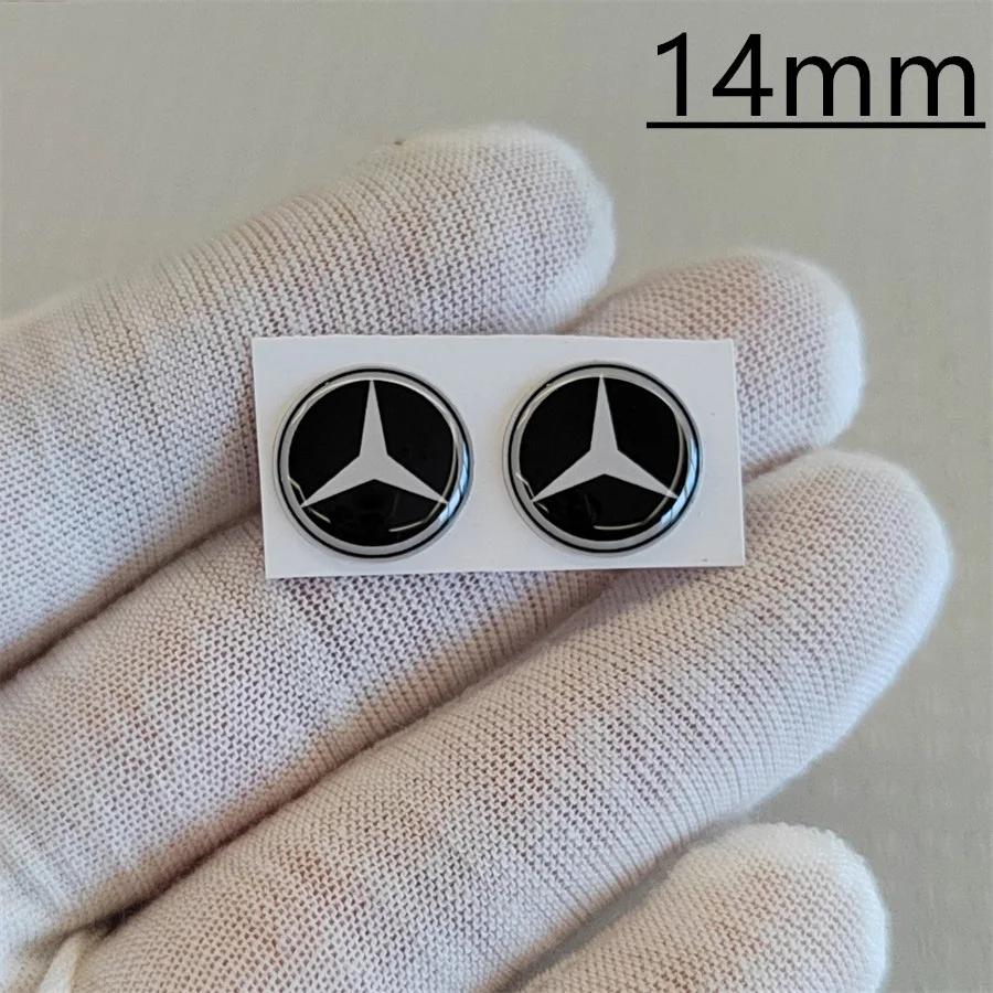 GLC GLB Klíč od auta Znak Brabus Klíčenka s dálkovým ovládáním Samolepka Příslušenství Pro Mercedes Benz AMG Smart Maybach W204 GLC CLA GLK W2