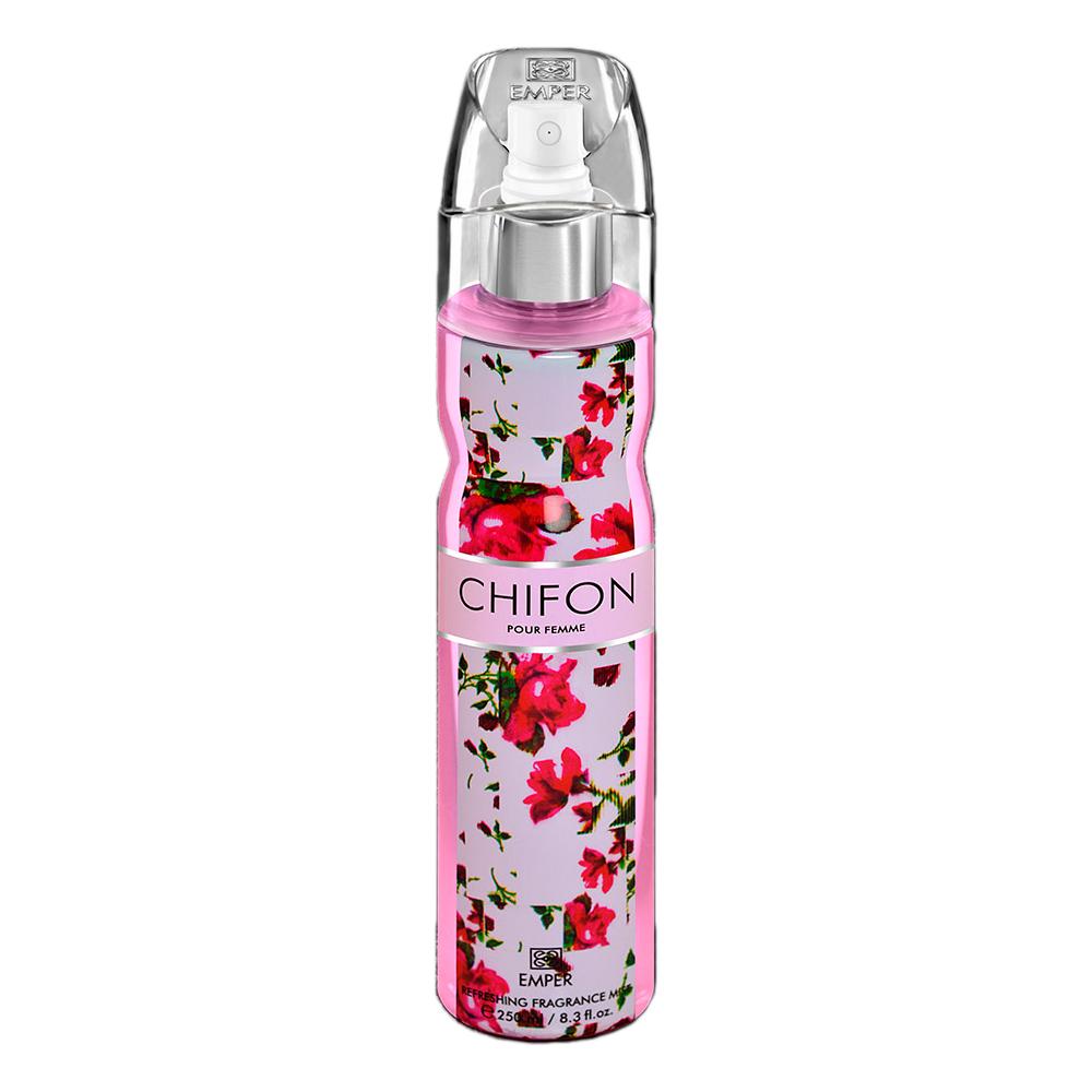 Popular Scents Prive Refreshing Floral-Fruity Fragrance Plume Body Mist 250ml. 8.3 FL.OZ Spray Flavored Water