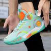 Basketball Shoes Men's High Top Breathable Anti Slip Wear-resistant Shock-absorbing Student Sports Shoes