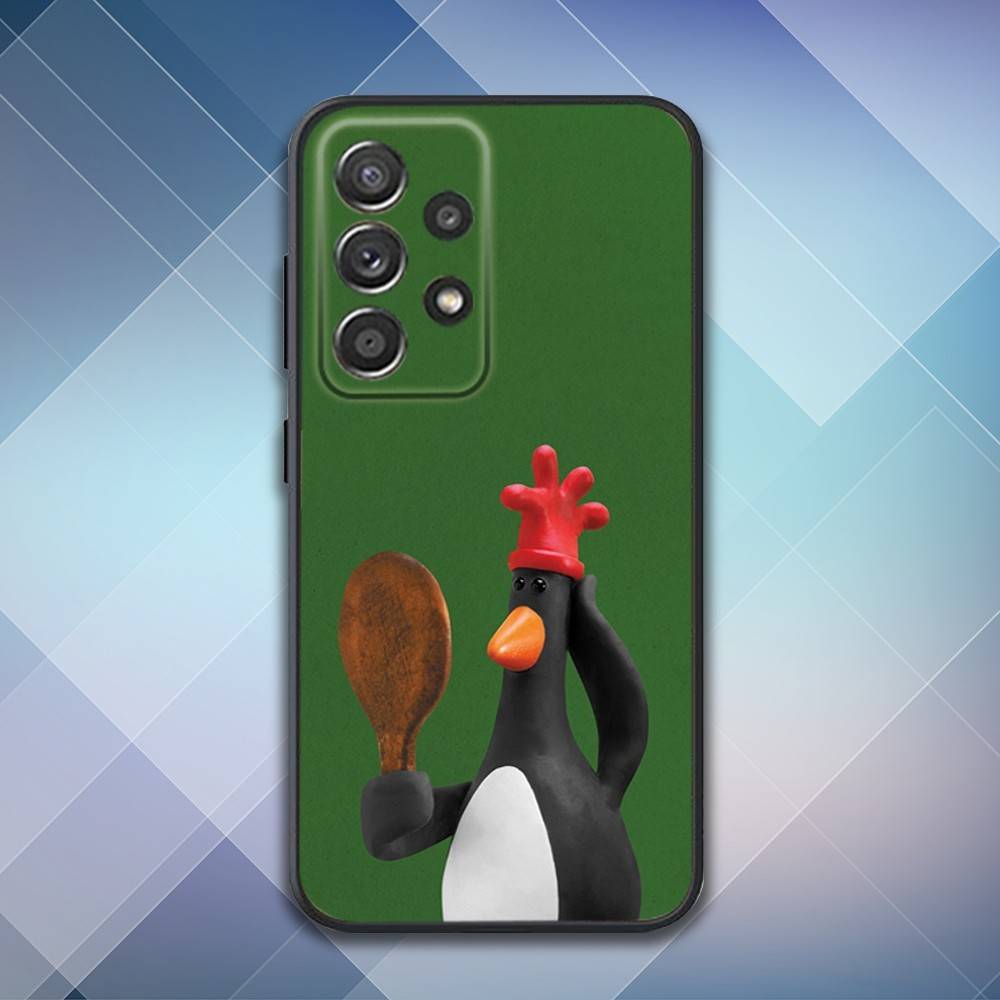 W-WallaceS Cute G-Gromit Phone Case For Samsung S25,S24,S21,S22,S23,S30,Ultra,S20,Plus,Fe,Lite,Note,10,9,5G Black Cover