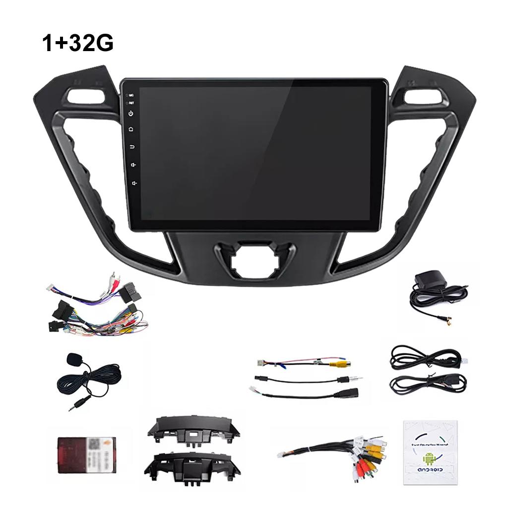 

9 Android 14 Carplay Car Radio For Ford Transit Custom 2012-2025 Multimedia Player Android Auto GPS Navigation Wifi RDS