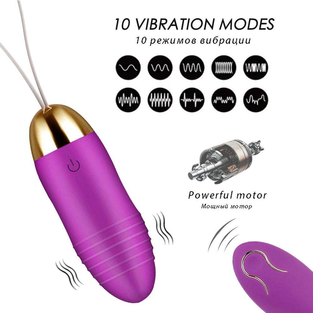 Wireless Remote Control Vibrator for Women Bullet Eggs Clit Stimulator Female Masturbators Kegel Ball Vaginal Massager Sex Toys