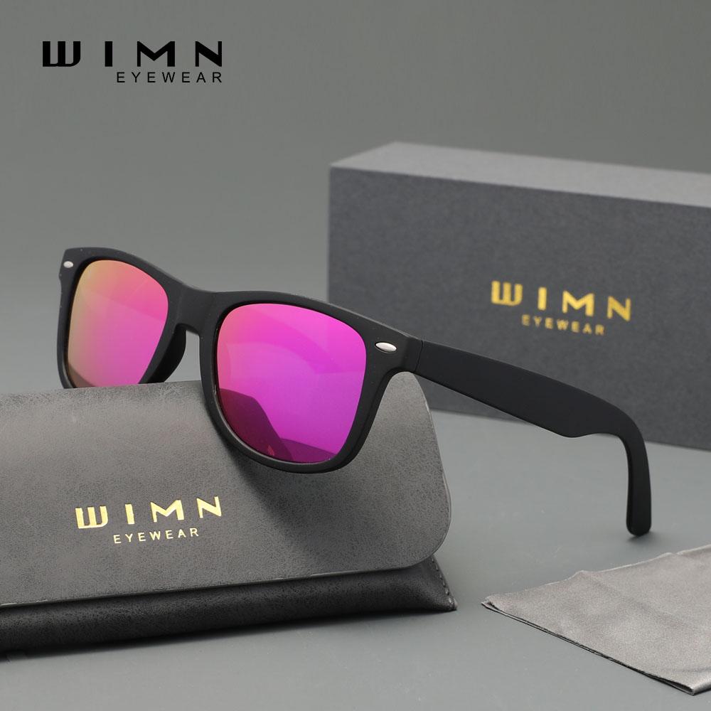 WIMN Brand Fashion UV400 Men Sunglasses Eye Protection Polarization TAC Lens Glasses High Quality TR90 Sports Eyeglasses