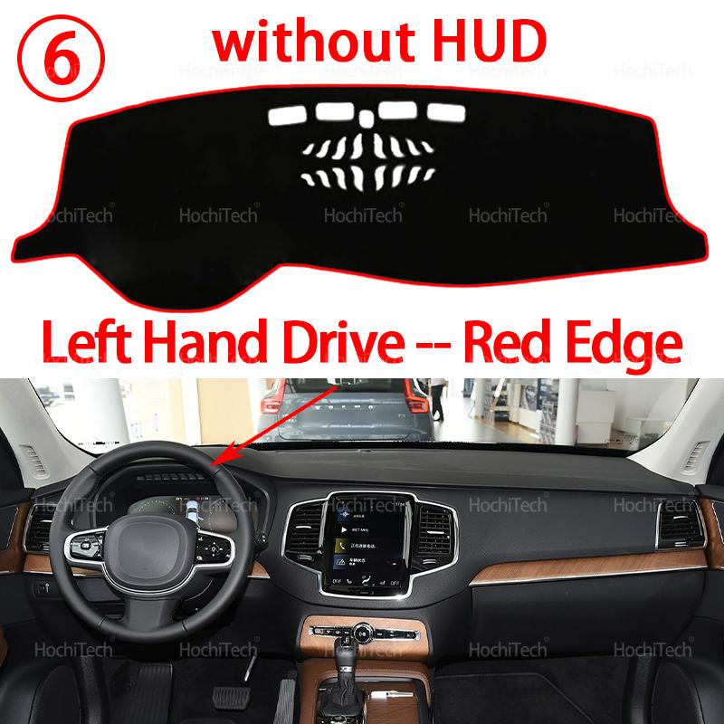 Dashboard Cover Pad Car Liner Anti-UV Mat Sunshade Dashmat Carpet Dash for Volvo XC90 XC 90 XC-90 Second Generation T8 2015-