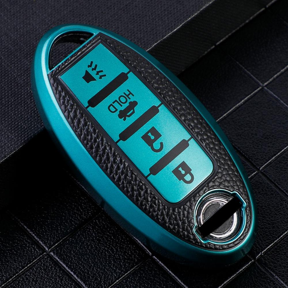Soft Silicone Car Key Cover for Nissan Tiida Sylphy Teana Durable Protective Key Case