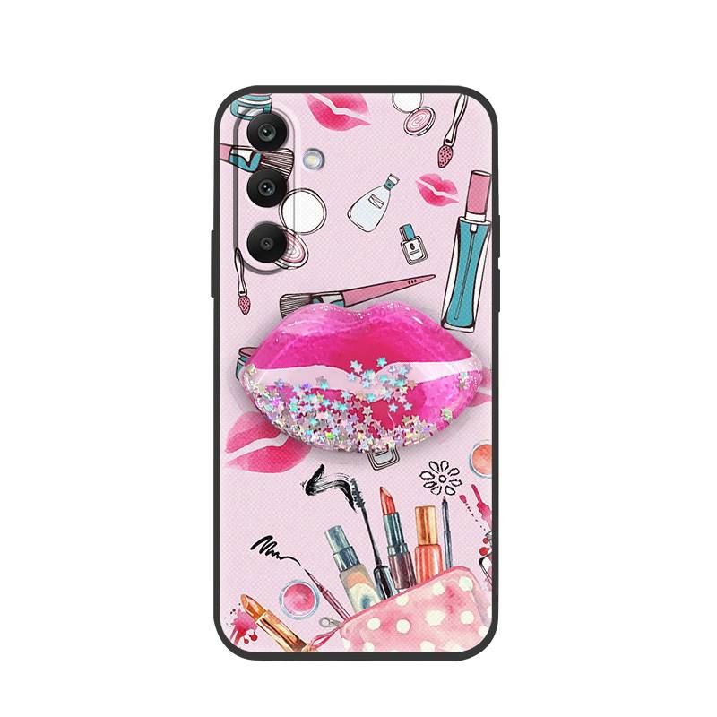 Rotatable stand Kickstand Phone Case For Samsung Galaxy M56 5G/SM-M566B Simplicity cute Durable Skin feel silicone TPU