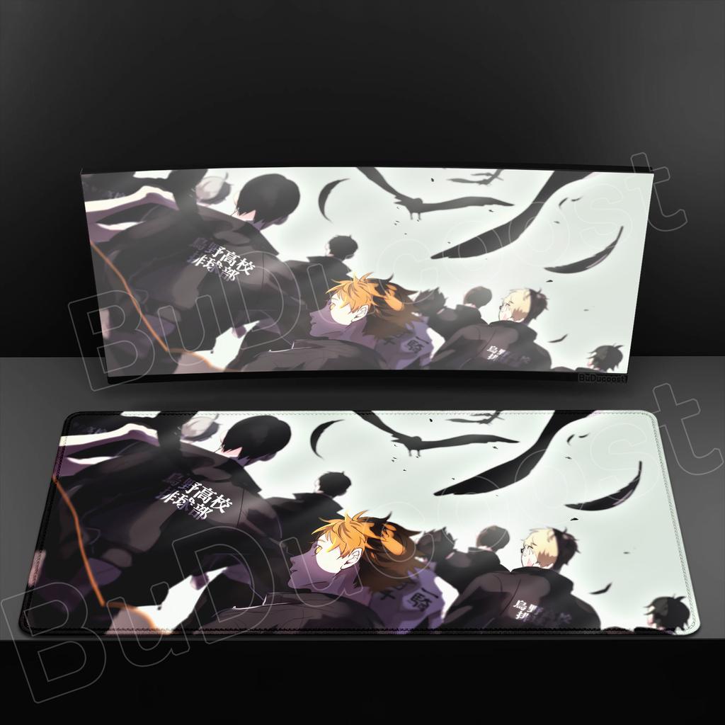 New Anime Haikyuu Mouse Pad Rubber Carpet PC Gaming Table Mat Laptop Desk Pad XXL Non-slip Computer Keyboard Office Desktop Mats