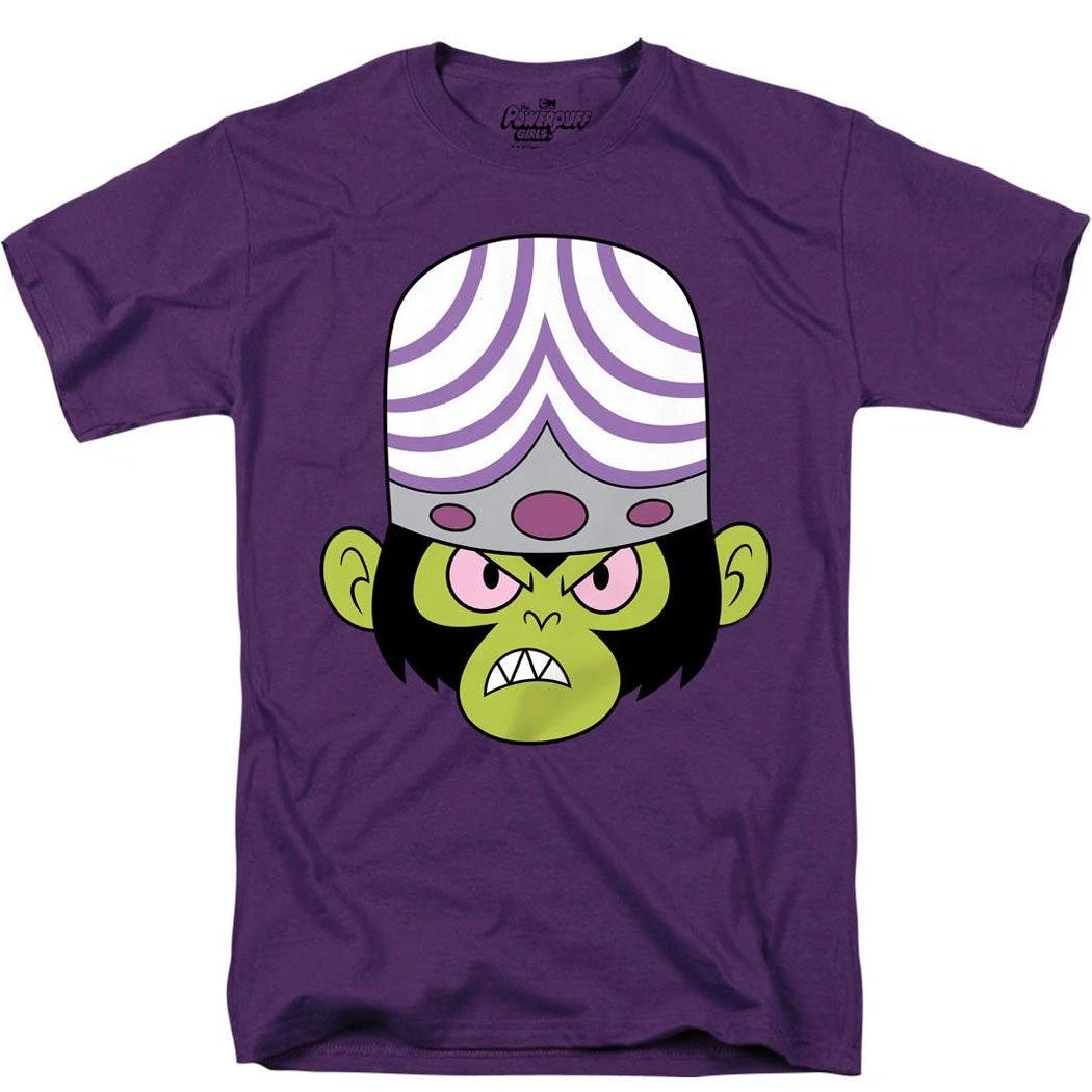 Powerpuff Girls Mojo Jojo Angry Face T-Shirt XXXL