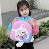 Cat Big Tailed Childrens Backpack Oxford Cloth Eggshell Bag Kindergarten For