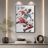 Cristiano Ronaldo 5D Diamond Painting Round Diamond Rhinestones Mosaic Diamond Embroidery Wall Paintings Rhinestones Gift Frameless