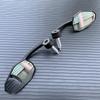 Universal 2pcs/Pair Motorcycle Rear View Mirrors 7/8" Handle Bar End Motorbike Side Mirror For Cafe Racer High Quality