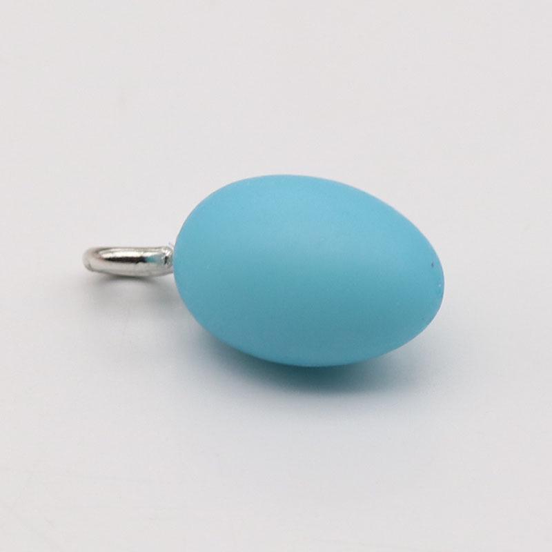 Colorful Acrylic Egg Ornaments: Mini Quail & Goose Egg Pendants for DIY Jewelry.