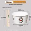Bei Yi Pin Disposable Panda Paper Bowls Set