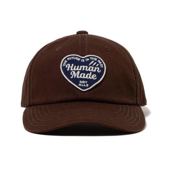 Used human made 6PANEL TWILL CAP BROWN