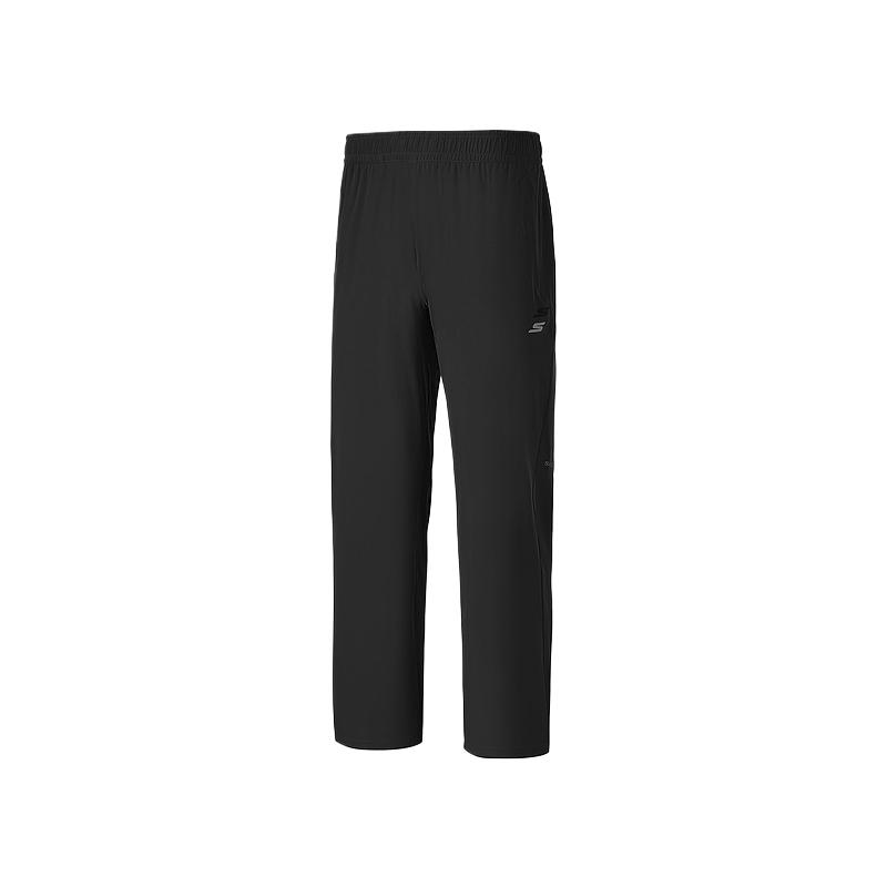 Skechers Solid Color Elastic Moisture-Wicking Casual Pants Men bottoms P226M096-0018 M
