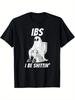 [Fast Arrival] Funny Halloween Ghost Pooping Chronic IBS I Be Shitting T-Shirt for Men Women, Christmas Gift Halloween T