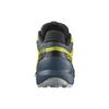 SALOMON Speedcross 5 Comfortable Fabric Abrasion Resistant Low top Trail Running Shoes Men's Black Yellow 416096