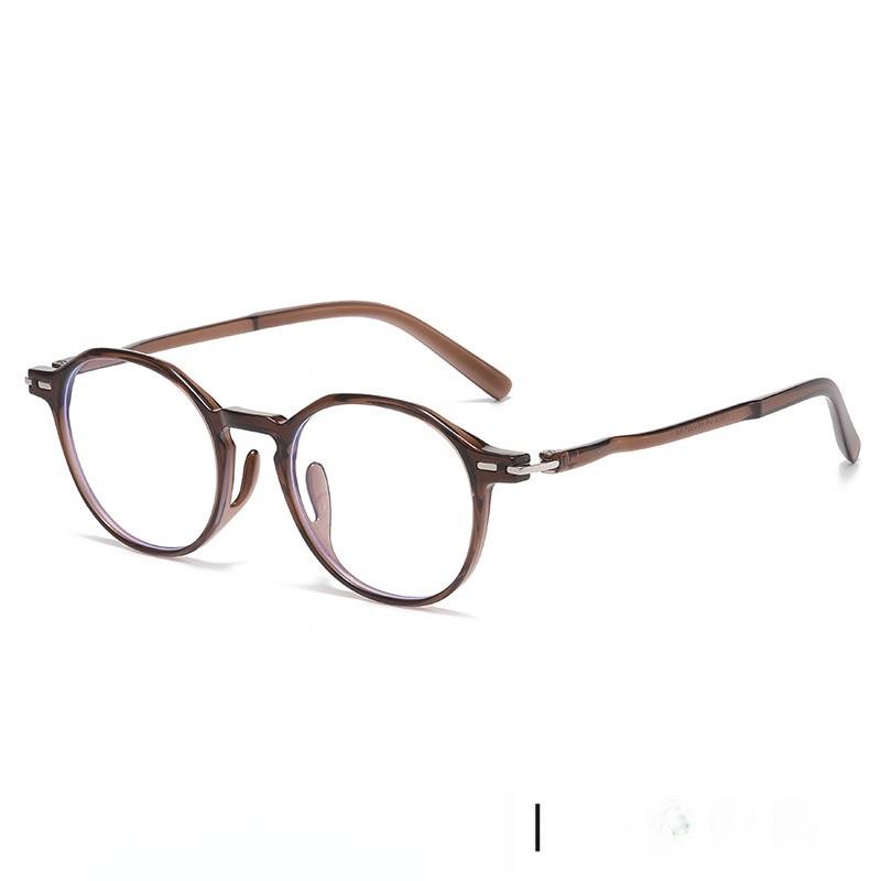 Round Glasses Frame With Blue Light Protection For Casual Fashion For Men And Women