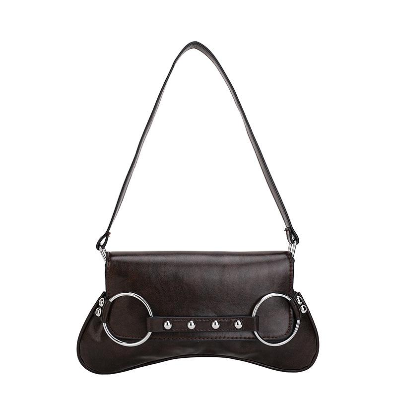 Autumn 2025 Korean Fashion Women's Versatile Underarm Shoulder Bag - Trendy Hand-held Small Square Bag