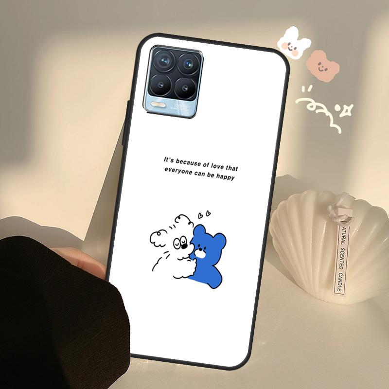 

Чехол с простыми штрихами для Realme 9 8 Pro 8i 9i GT Master GT Neo 2 3, чехол для OnePlus 9 Pro 10 Pro Nord2 9R Realme 7Pro