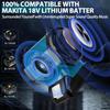 Portable Bluetooth Speaker For Makita 18V Lithium Battery Player Loudspeaker Amplifier With USB Type-C Port Charge for Camping