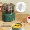 Pwshymi Versatile Electric Mini Food Processor, Efficient USB Rechargeable Chopper for Baby Food, Garlic, Chili, Onion, Meat Utensilios De Cocina