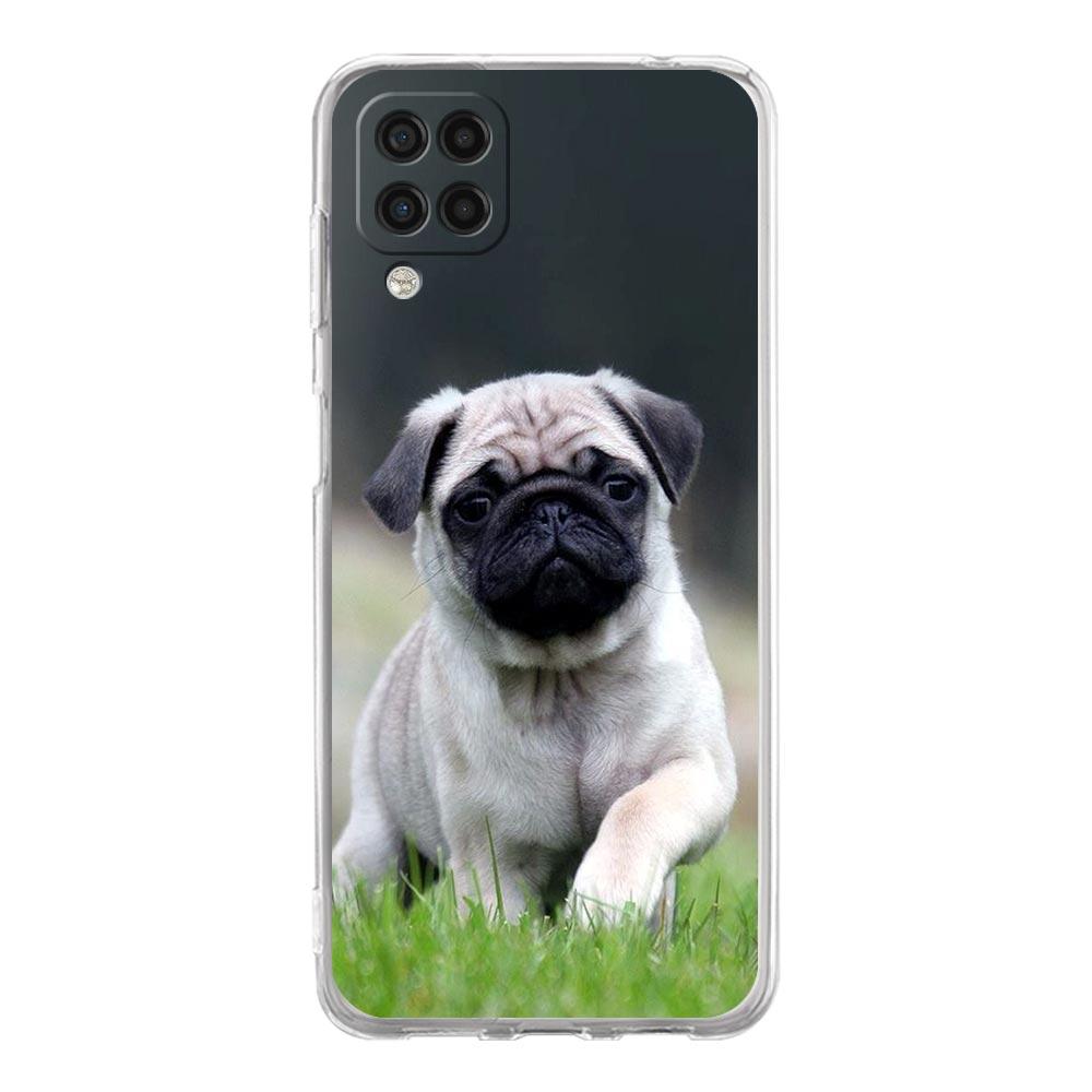 

Cute Pug Dog Phone Case For Samsung Galaxy A13 A33 A35 A55 A73 A53 A23 A51 A71 A21S A12 A31 A41 A05s A03S A15 A25 A32 5G Cover Samsung A25 5G