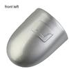 Left Door Handle Cover Parts Plug-And-Play Replacements Silver
